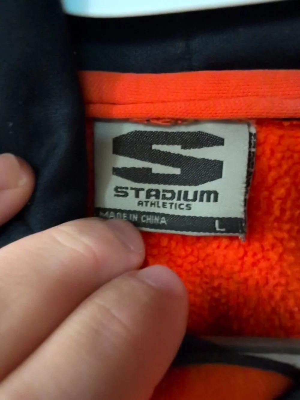 Stadium‎ Athletic Sweatshirt Mens L Orange Hoodie Pullover Virginia Cavaliers
